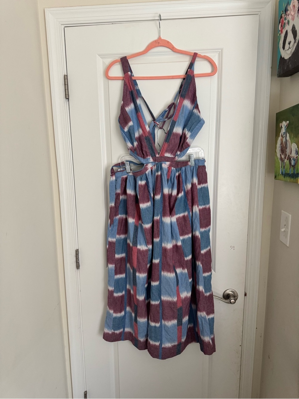anthropologie dress size L NWT